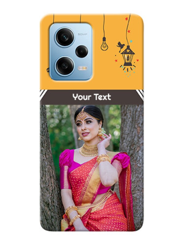 Custom Redmi Note 12 Pro 5G custom back covers with Family Picture and Icons 