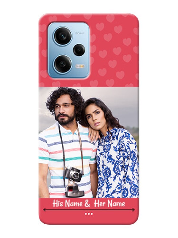 Custom Redmi Note 12 Pro 5G Mobile Cases: Simple Love Design