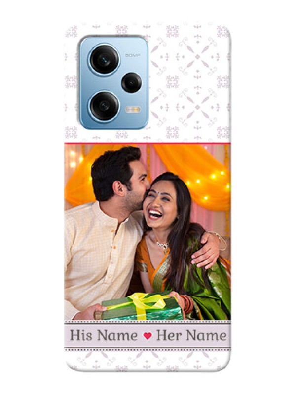 Custom Redmi Note 12 Pro 5G Phone Cases with Photo and Ethnic Design