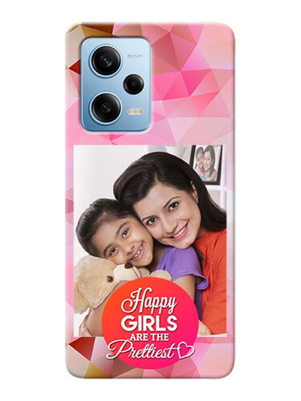 Custom Redmi Note 12 Pro 5G Personalized Phone Covers: Abstract Triangle Design