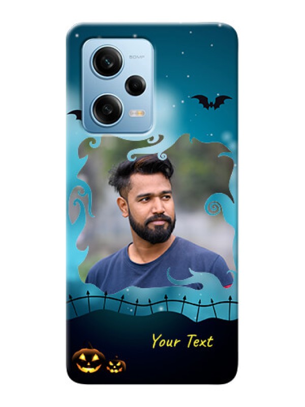 Custom Redmi Note 12 Pro 5G Personalised Phone Cases: Halloween frame design