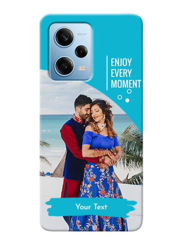 Custom Redmi Note 12 Pro 5G Personalized Phone Covers: Happy Moment Design