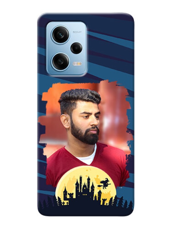 Custom Redmi Note 12 Pro 5G Back Covers: Halloween Witch Design 