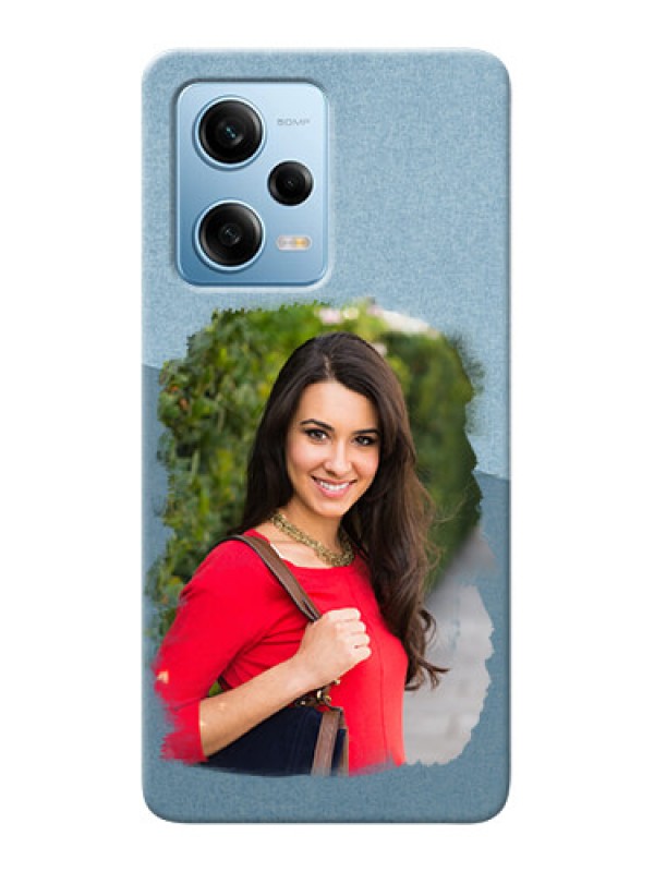 Custom Redmi Note 12 Pro 5G custom mobile phone covers: Grunge Line Art Design