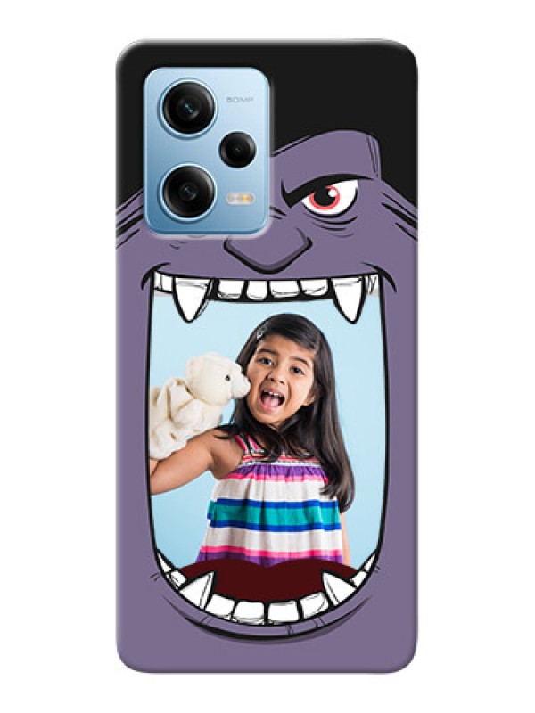 Custom Redmi Note 12 Pro 5G Personalised Phone Covers: Angry Monster Design