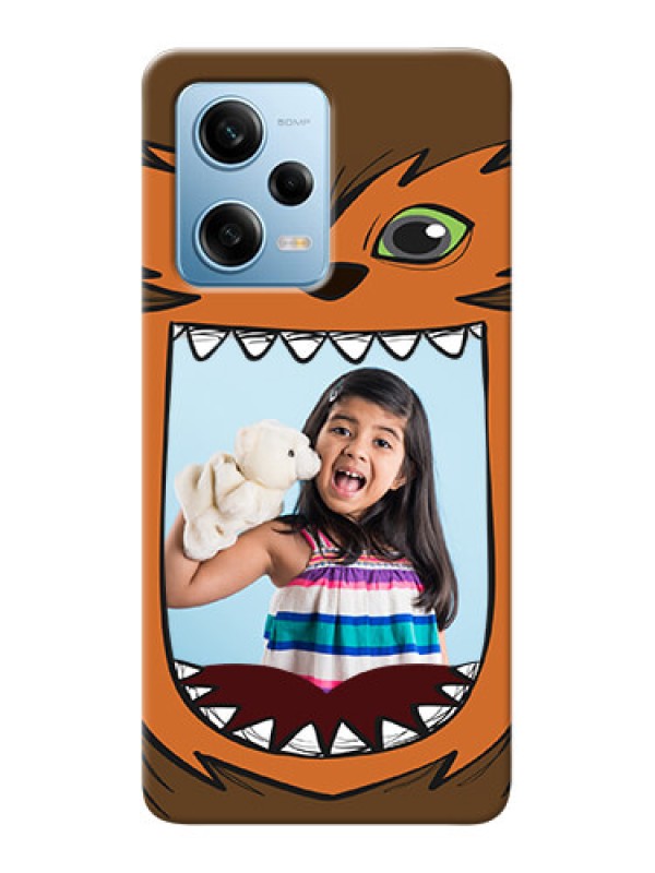 Custom Redmi Note 12 Pro 5G Phone Covers: Owl Monster Back Case Design