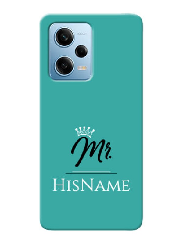 Custom Redmi Note 12 Pro 5G Custom Phone Case Mr with Name