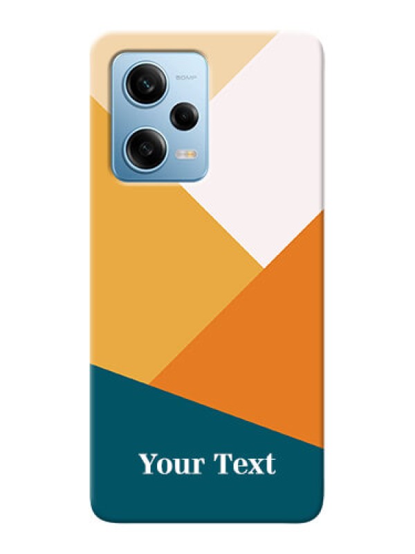 Custom Redmi Note 12 Pro 5G Custom Phone Cases: Stacked Multi-colour Design