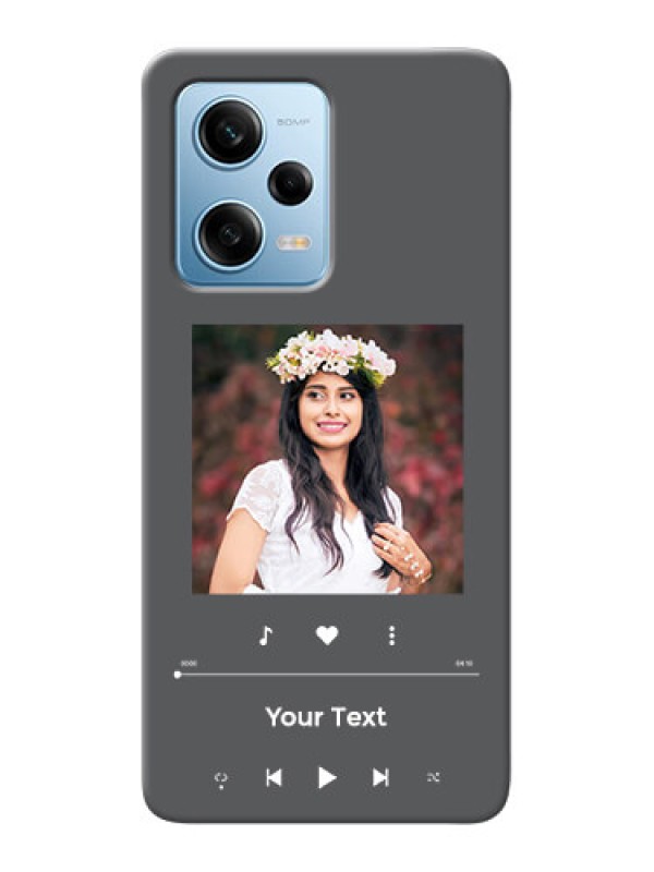 Custom Redmi Note 12 Pro 5G Custom Mobile Case with Play The Music Design