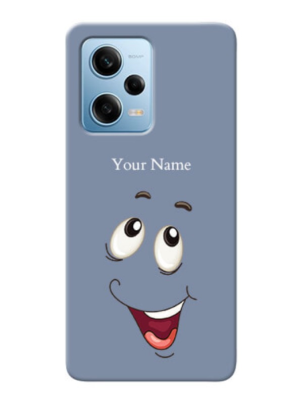 Custom Redmi Note 12 Pro 5G Phone Back Covers: Laughing Cartoon Face Design