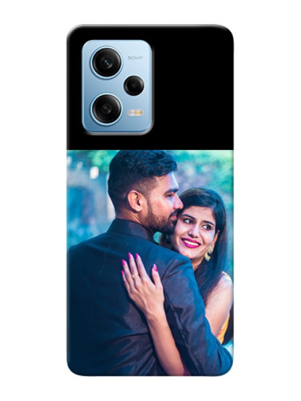Custom Redmi Note 12 Pro 5G Custom Hard Phone Case - Upload Full Picture With Custom Color Design
