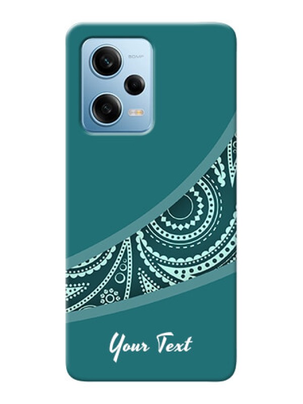 Custom Redmi Note 12 Pro Plus 5G Custom Phone Covers: semi visible floral Design