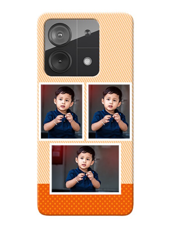 Custom Redmi Note 13 5G Mobile Back Covers: Bulk Photos Upload Design