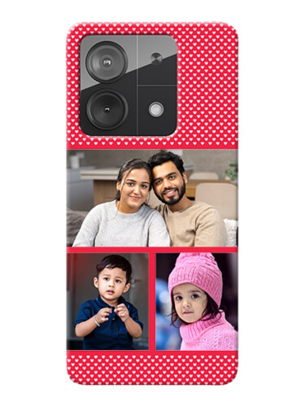 Custom Redmi Note 13 5G mobile back covers online: Bulk Pic Upload Design
