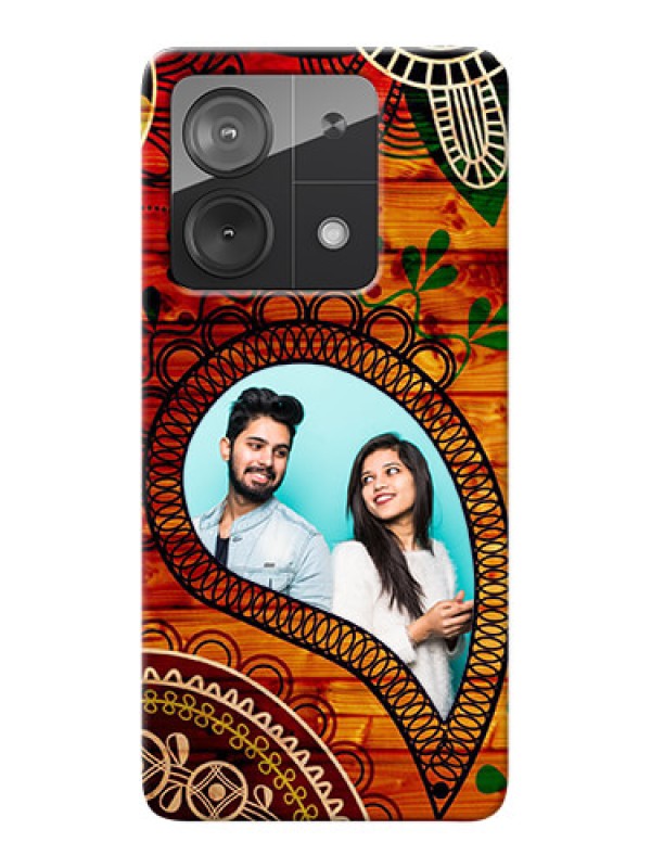 Custom Redmi Note 13 5G custom mobile cases: Abstract Colorful Design