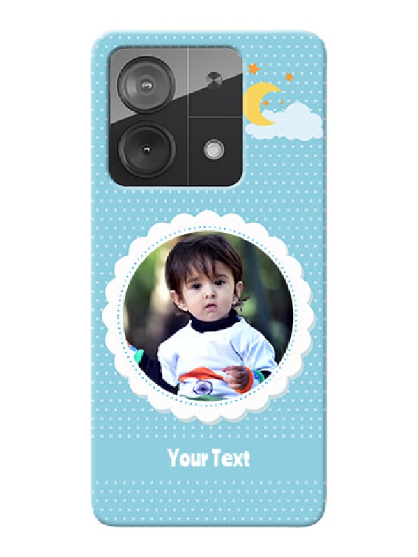 Custom Redmi Note 13 5G mobile cases online: violet Pattern Design