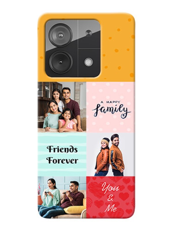 Custom Redmi Note 13 5G Customized Phone Cases: Images with Quotes Design