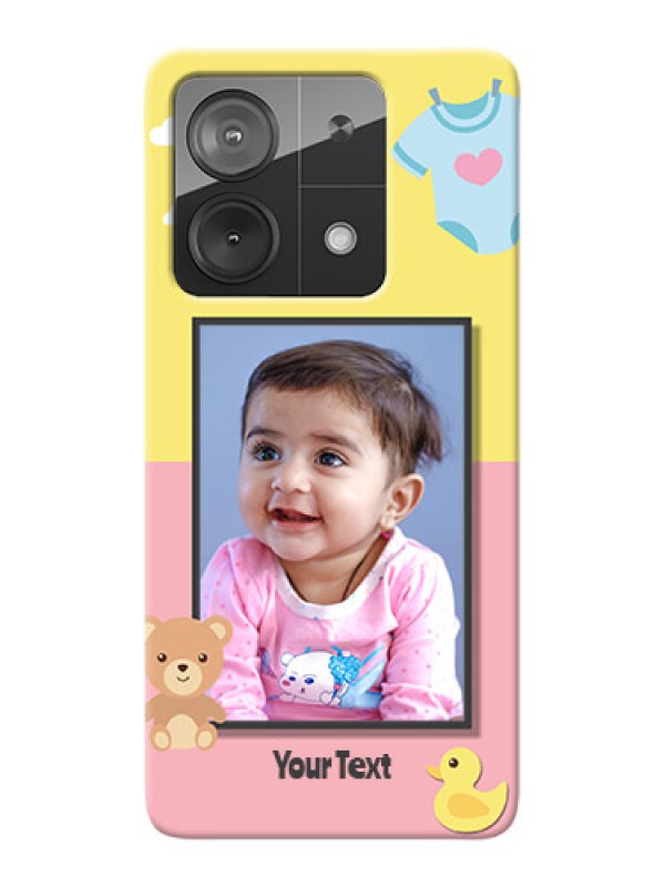 Custom Redmi Note 13 5G Back Covers: Kids 2 Color Design