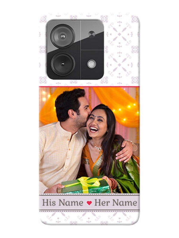 Custom Redmi Note 13 5G Phone Cases with Photo and Ethnic Design