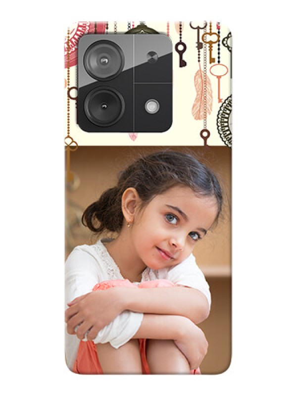 Custom Redmi Note 13 5G Phone Back Covers: Boho Style Design