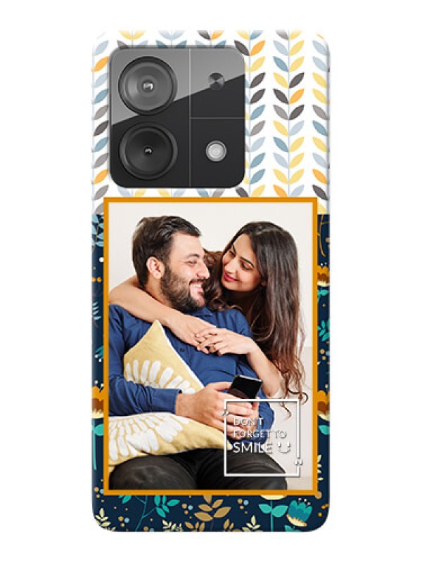 Custom Redmi Note 13 5G personalised phone covers: Pattern Design