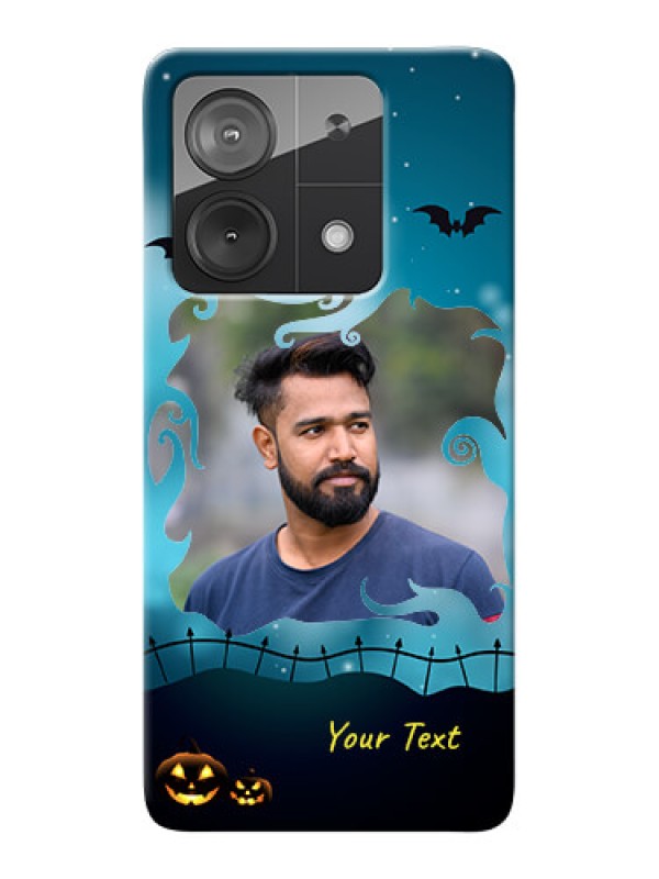 Custom Redmi Note 13 5G Personalised Phone Cases: Halloween frame design