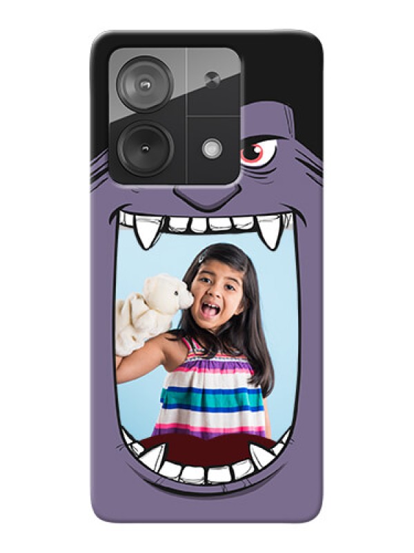 Custom Redmi Note 13 5G Personalised Phone Covers: Angry Monster Design