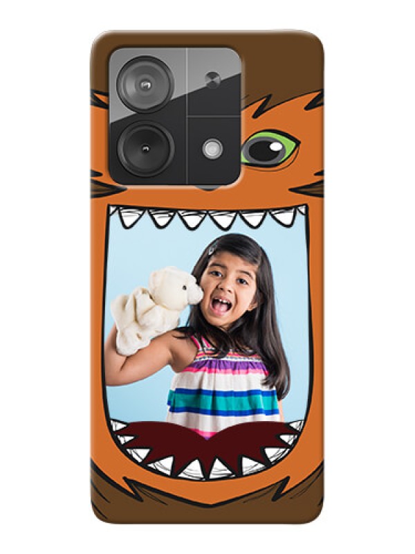 Custom Redmi Note 13 5G Phone Covers: Owl Monster Back Case Design