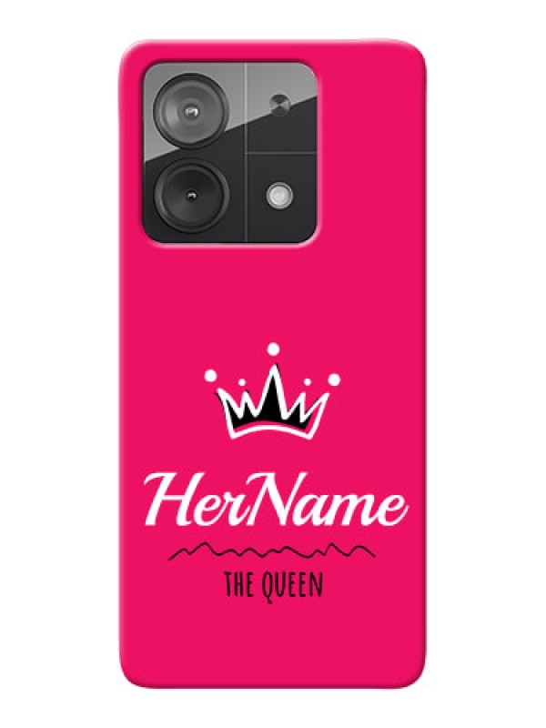 Custom Redmi Note 13 5G Queen Phone Case with Name