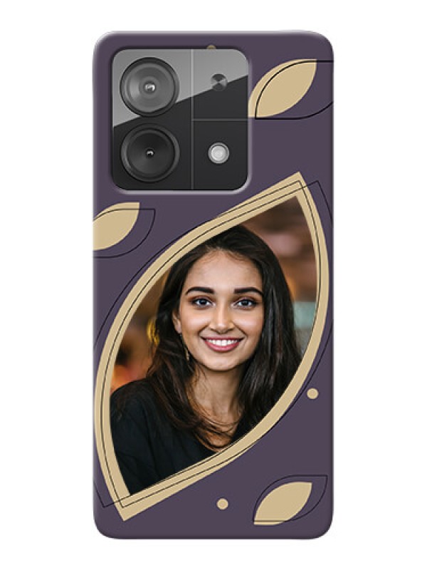 Custom Redmi Note 13 5G Custom Mobile Case with Falling Leaf Design