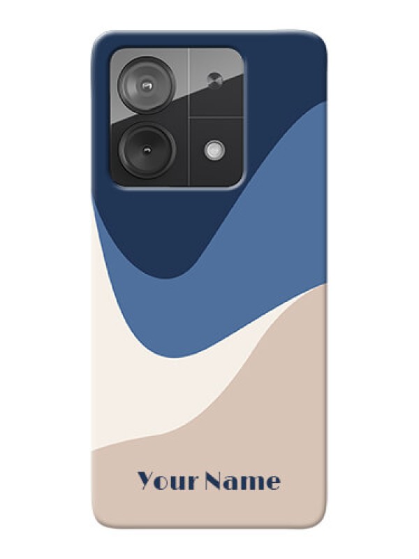 Custom Redmi Note 13 5G Custom Phone Case with Abstract Drip Art Design