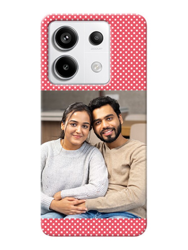 Custom Redmi Note 13 Pro 5G Custom Mobile Case with White Dotted Design