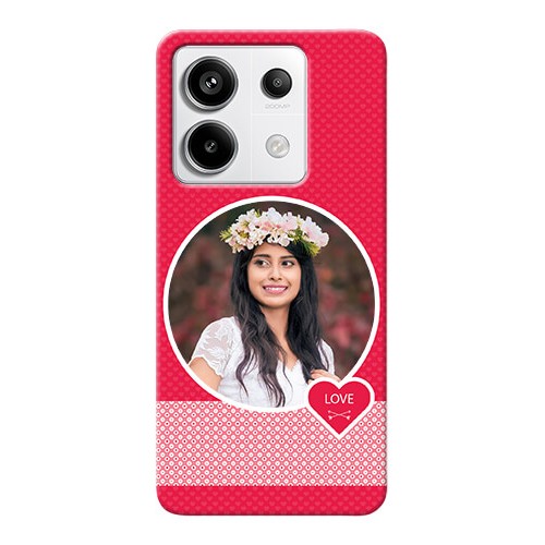 Buy Redmi Note 13 Pro 5G Mobile Covers Online: Pink Pattern Design