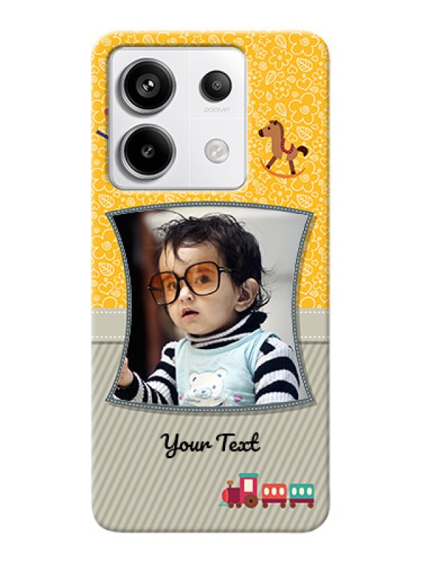 Custom Redmi Note 13 Pro 5G Mobile Cases Online: Baby Picture Upload Design