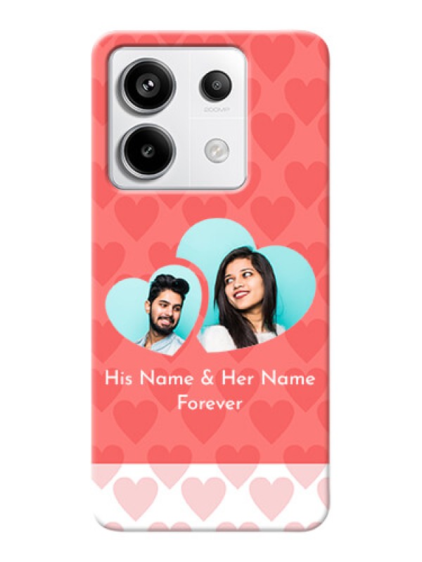 Custom Redmi Note 13 Pro 5G personalized phone covers: Couple Pic Upload Design