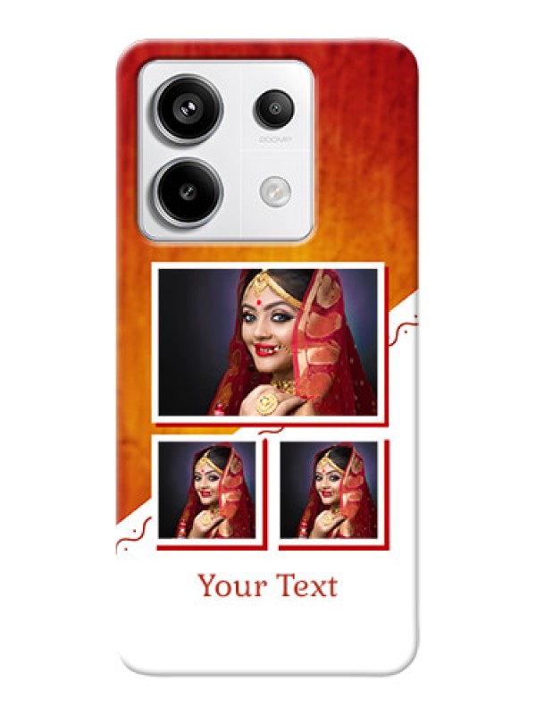 Custom Redmi Note 13 Pro 5G Personalised Phone Cases: Wedding Memories Design