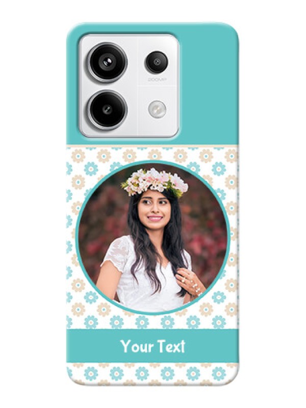 Custom Redmi Note 13 Pro 5G Custom Mobile Back Covers: Beautiful Flowers Design