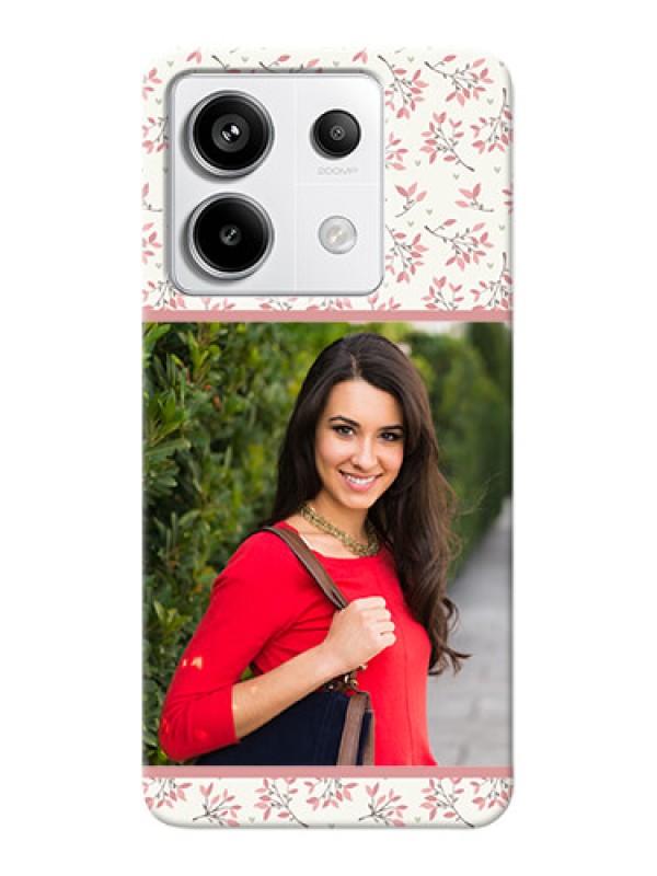 Custom Redmi Note 13 Pro 5G Back Covers: Premium Floral Design