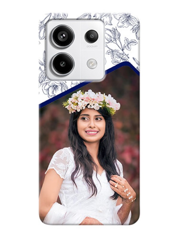 Custom Redmi Note 13 Pro 5G Phone Cases: Premium Floral Design