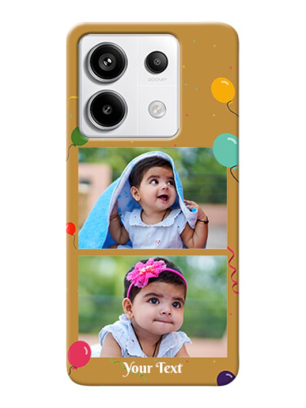 Custom Redmi Note 13 Pro 5G Phone Covers: Image Holder with Birthday Celebrations Design