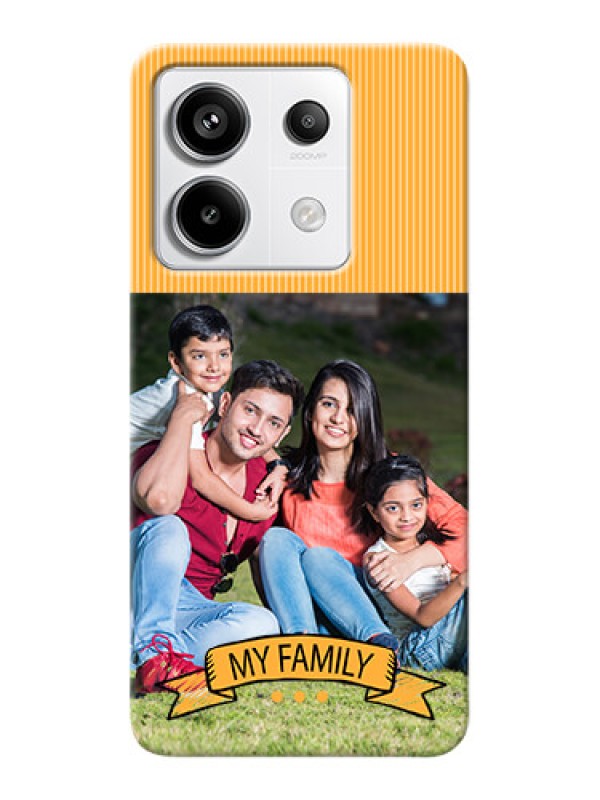 Custom Redmi Note 13 Pro 5G Personalized Mobile Cases: My Family Design