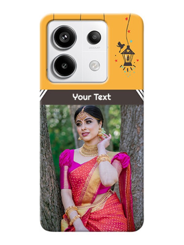 Custom Redmi Note 13 Pro 5G custom back covers with Family Picture and Icons