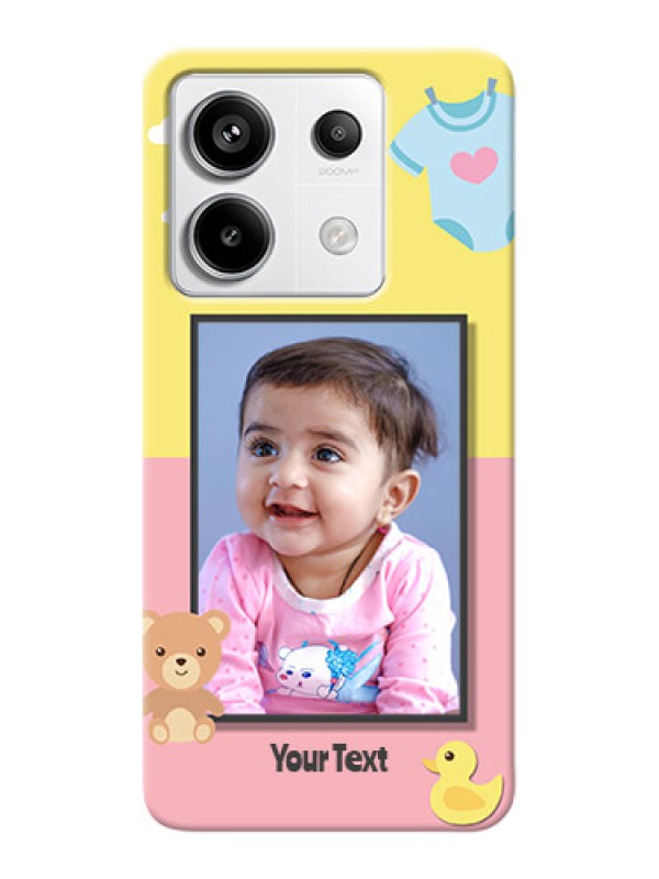 Custom Redmi Note 13 Pro 5G Back Covers: Kids 2 Color Design