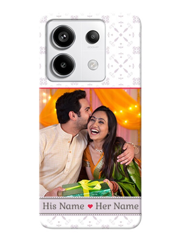 Custom Redmi Note 13 Pro 5G Phone Cases with Photo and Ethnic Design