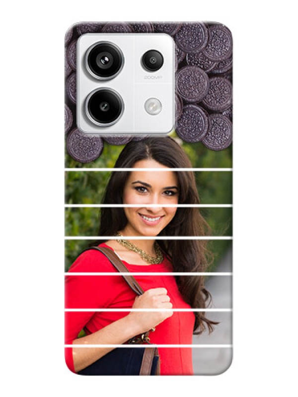 Custom Redmi Note 13 Pro 5G Custom Mobile Covers with Oreo Biscuit Design