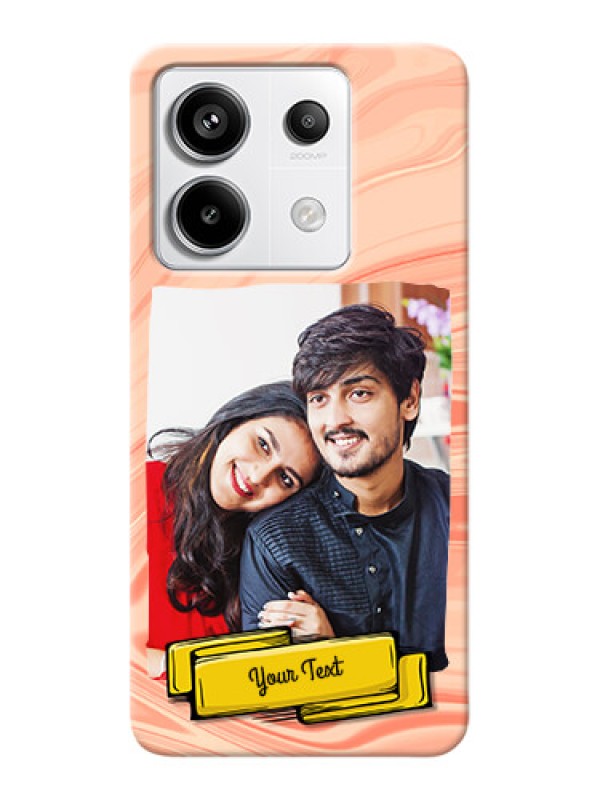 Custom Redmi Note 13 Pro 5G Customized Phone Cases: Marble Texture Design