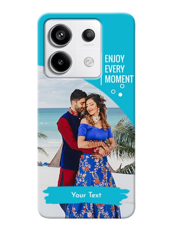 Custom Redmi Note 13 Pro 5G Personalized Phone Covers: Happy Moment Design