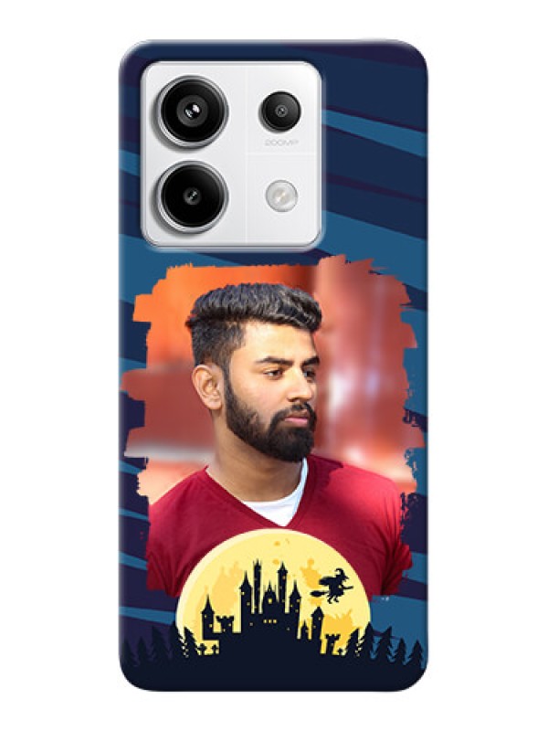 Custom Redmi Note 13 Pro 5G Back Covers: Halloween Witch Design