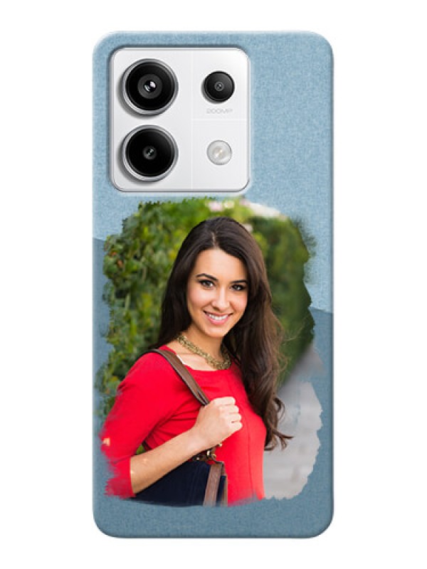 Custom Redmi Note 13 Pro 5G custom mobile phone covers: Grunge Line Art Design