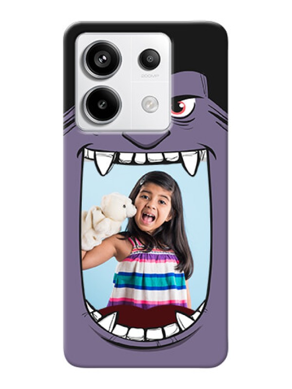 Custom Redmi Note 13 Pro 5G Personalised Phone Covers: Angry Monster Design